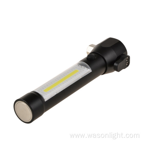 Rescue Led Flashlight With Knife And Hammer